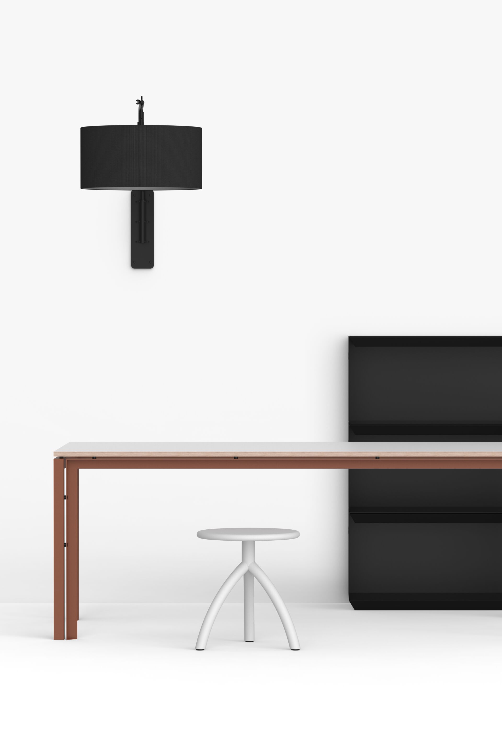 Алюминиевый табурет с порошковым покрытием FUNCTIONALS STOOL ARCH-00123495 - Вид №35