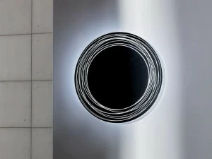 Sovet italia Круглое настенное зеркало со встроенной подсветкой