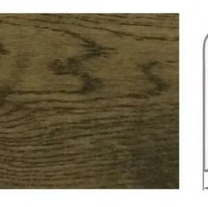 Плинтус Ashton Портленд Шпонированный Дуб (Гладкая) 2400х83 мм.