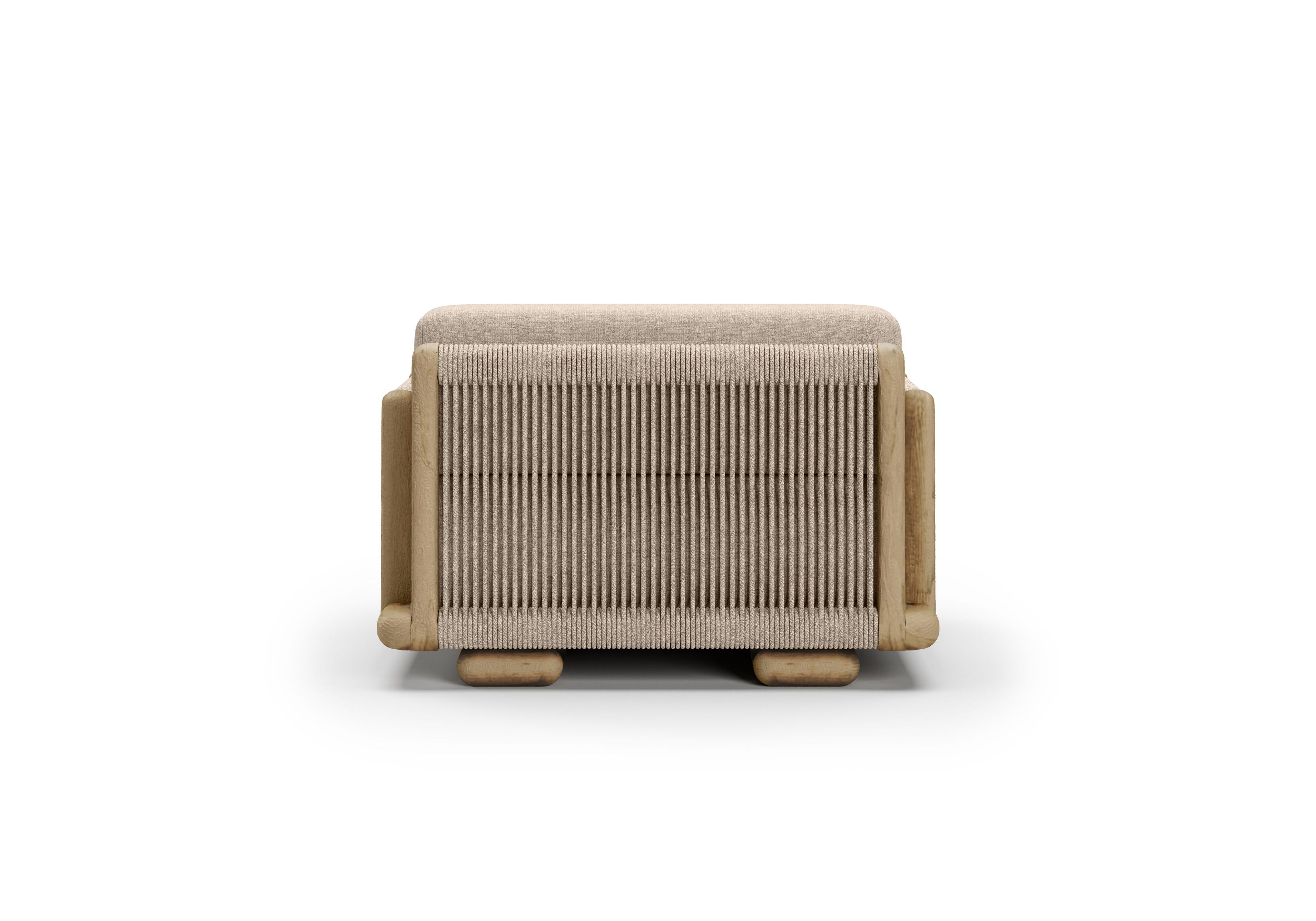 Тканевое садовое кресло с подлокотниками SNOC Caleo ARCH-00088352 - Вид №7