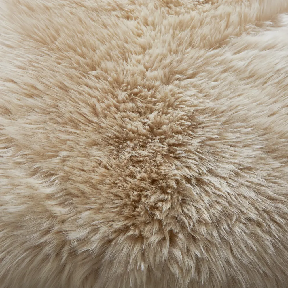 Шкура Овечья одинарная 55x95 см шерсть цвет кремовый Santreyd STLM-2169103 - Вид №1