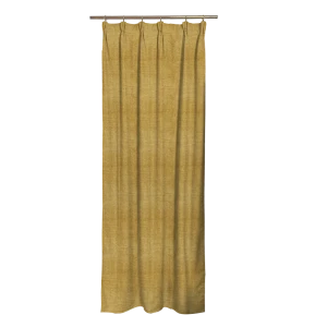 Штора на ленте Aina 160x280 см цвет жёлтый 83407055 STLM-2105246