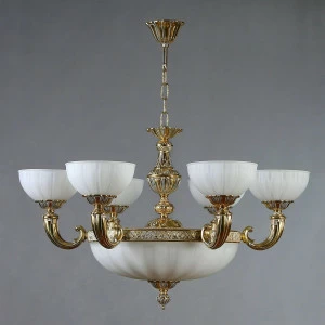 Подвесная люстра Ambiente Lugo 8539/6 WP белая AMBIENTE ДИЗАЙНЕРСКИЕ, LUGO 188227 Белый