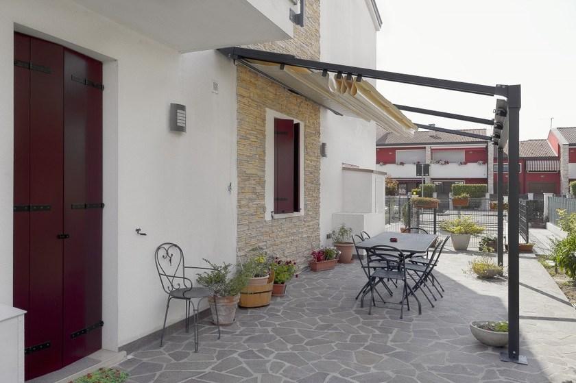 L'Officina by Adami Пергола с несъемным навесом с каналом для сбора воды sun-id-1483790 - Вид №5