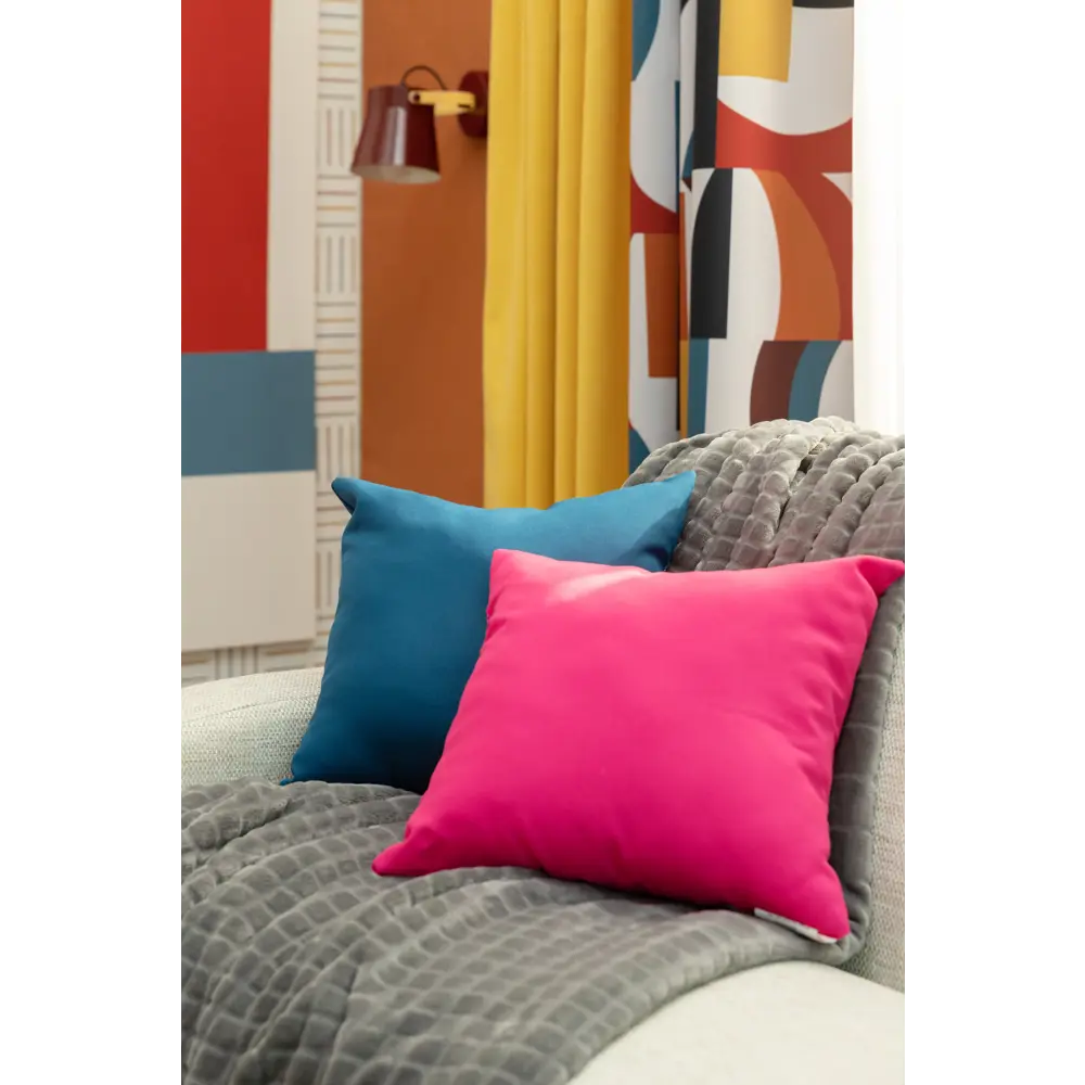 INSPIRE Подушка Радуга Fuchsia 40x40 - акцент уюта и комфорта 83687845 STLM-0043479 - Вид №4