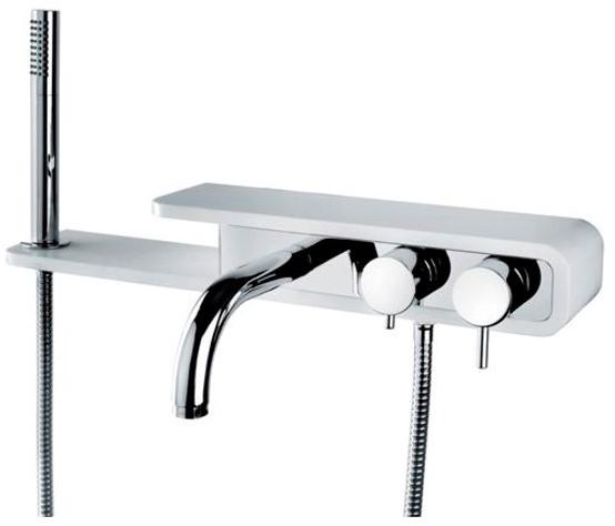 Paini Pad PDCR100B0 смеситель для ванны с аксессуаром