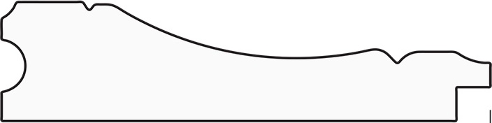 BY 3578 Зеркало с фацетом в багетной раме - вензель бронзовый 101 mm EVOFORM Exclusive - Вид №4