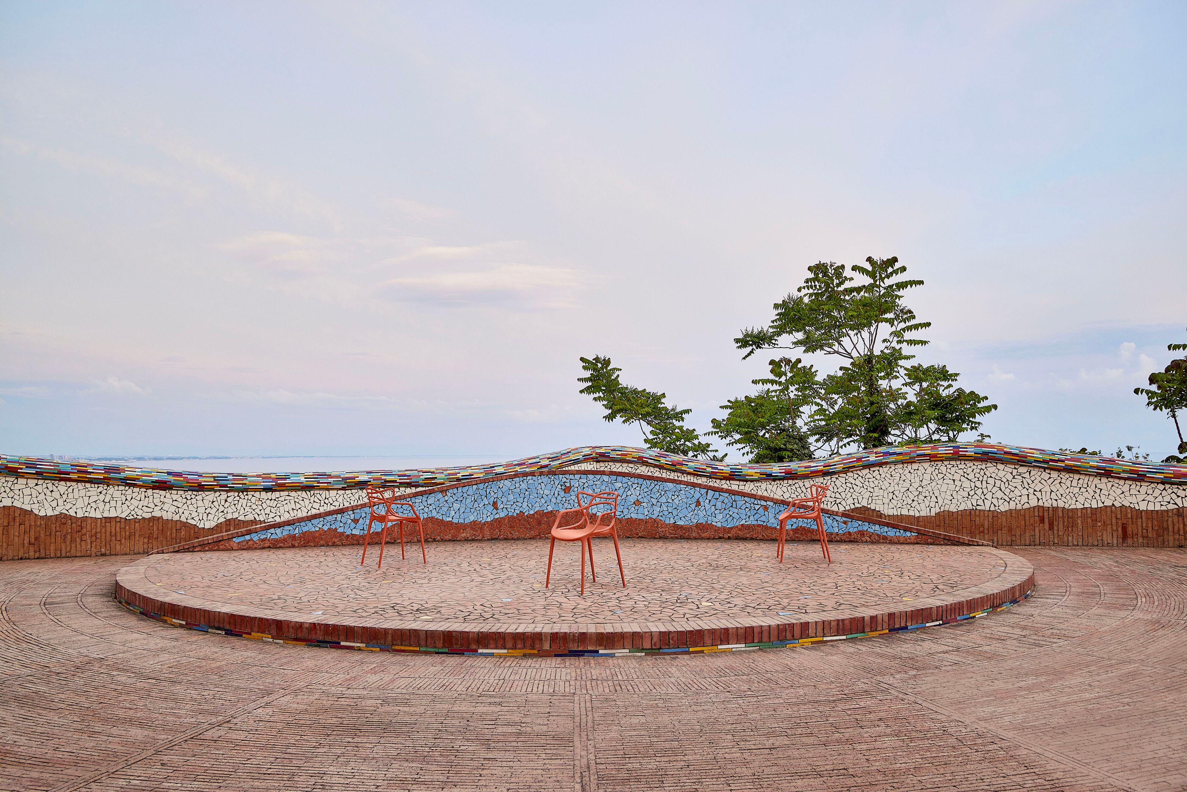 Штабелируемый стул из инженерного пластика с подлокотниками Kartell Masters ARCH-00054309 - Вид №23