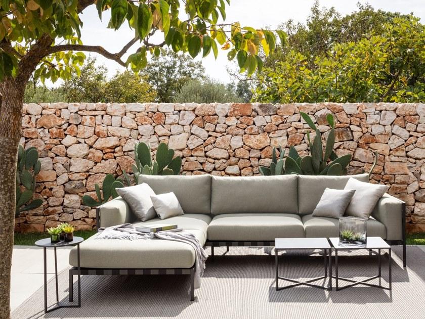 TRIBÙ Круглый высокий стол из алюминия с порошковым покрытием Natal alu sofa 01676 - Вид №5