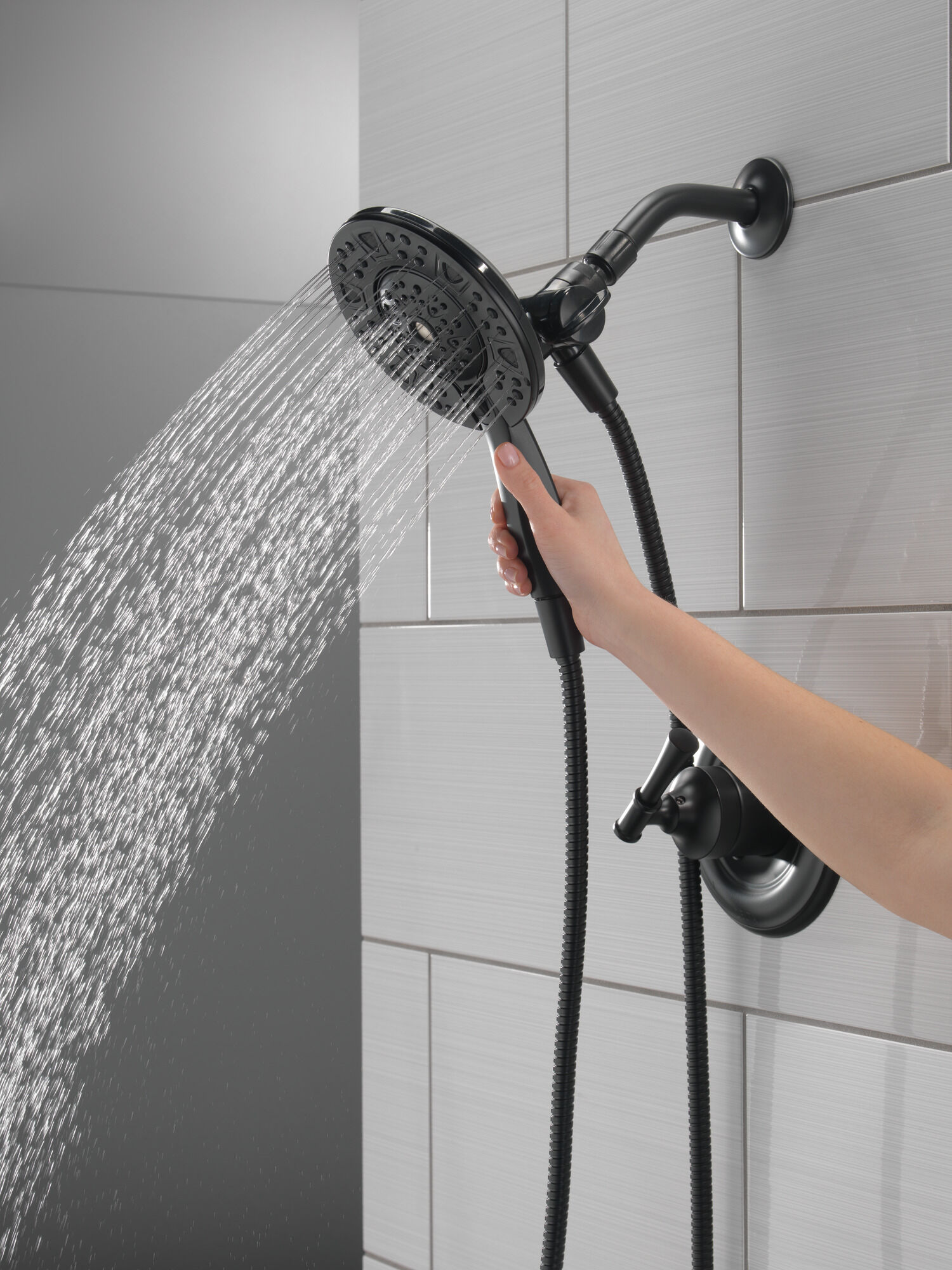 Монитор серии 14 для душа с душевой кабиной "два в одном" с функцией WaterSense In2ition Delta Faucet 142747-BL-I - Вид №1