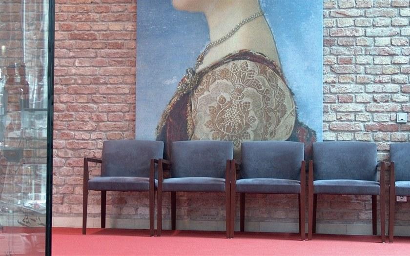 Andreu World Стул с обивкой и подлокотниками Cloé So7017 CLOE - Вид №6