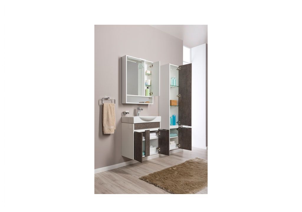 Тумба под раковину Aquanet Коста 65 белый/дуб антик sun-id-275371 - Вид №6