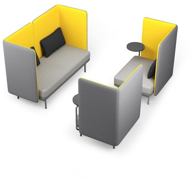 SOFTREND Мягкий диван из ткани с высокой спинкой Frankie sun-id-1465730 - Вид №4