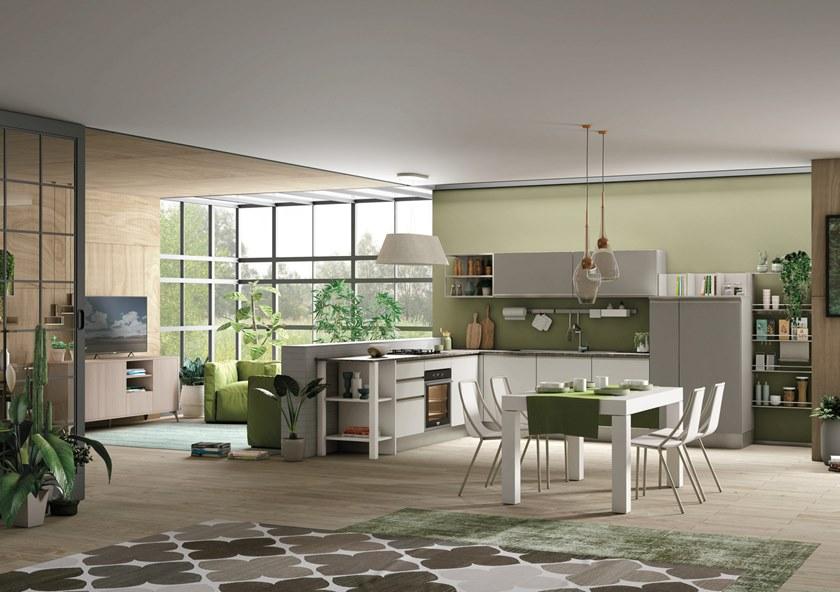 CREO Kitchens Модульная кухня без ручек Tablet sun-id-1498572 - Вид №1