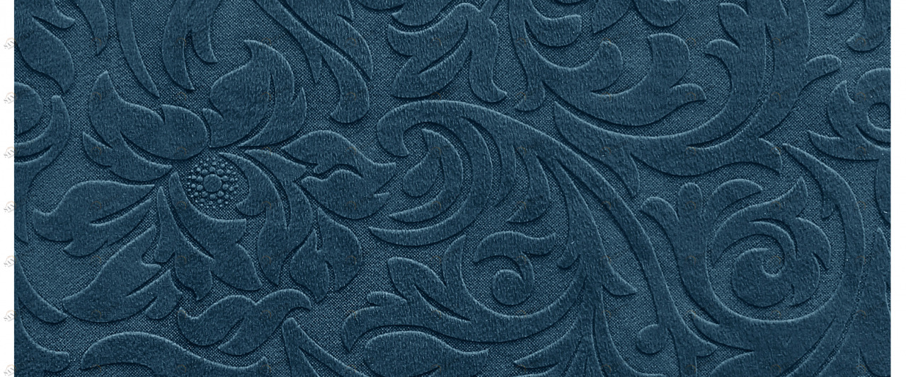COLORISTICA Benelux ajour col.19 Ткань мебельная  Микровелюр  HITBenelux Синий 