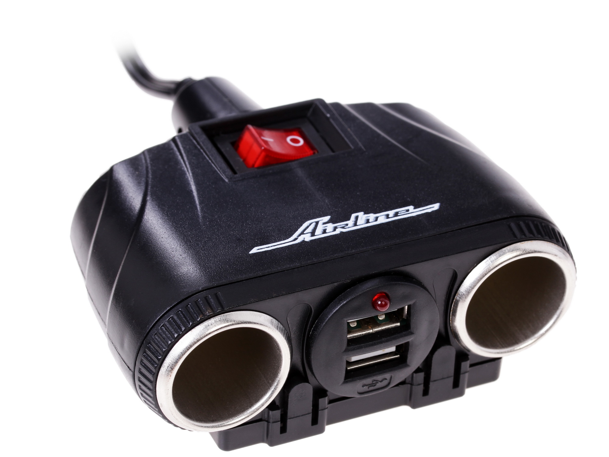 6720887 Разветвитель автоприкуривателя AIRLINE ASP-2U-11 STDN-0150585