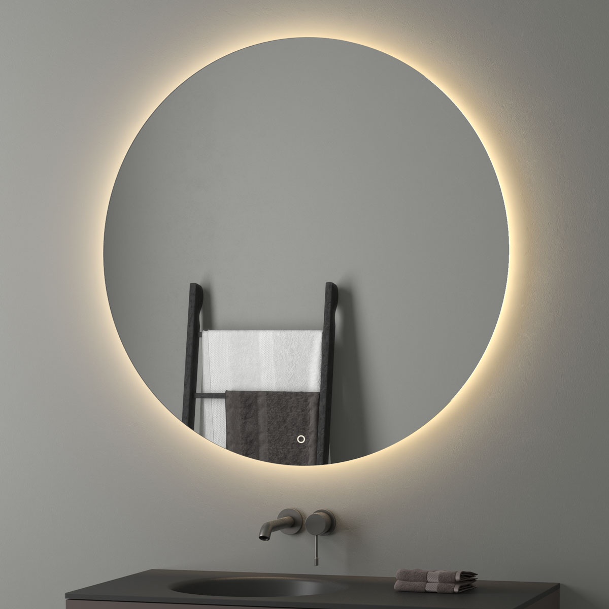 BY 2657 Зеркало с LED-подсветкой 27 W EVOFORM Ledshine - Вид №5