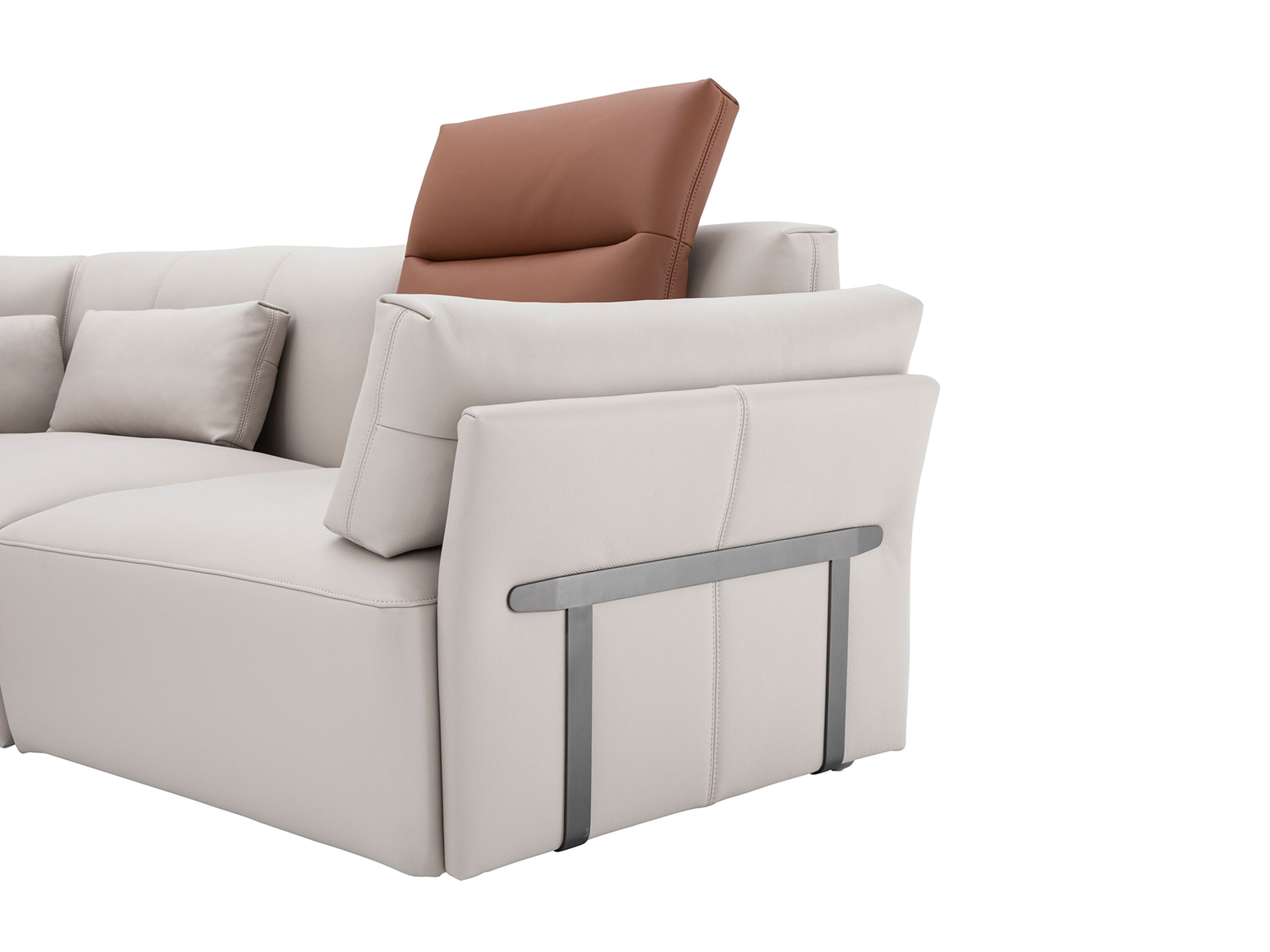 Кожаный модульный угловой диван CAMPO DE' FIORI Живерни ARCH-00152128 - Вид №3