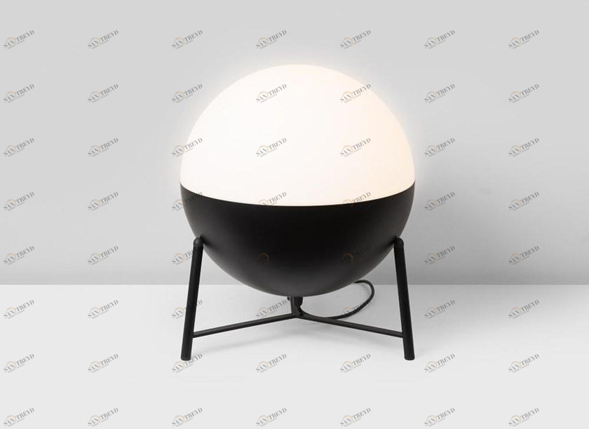 Milan Iluminacion Настольная светодиодная лампа отраженного света из стали Half sun-id-1382102