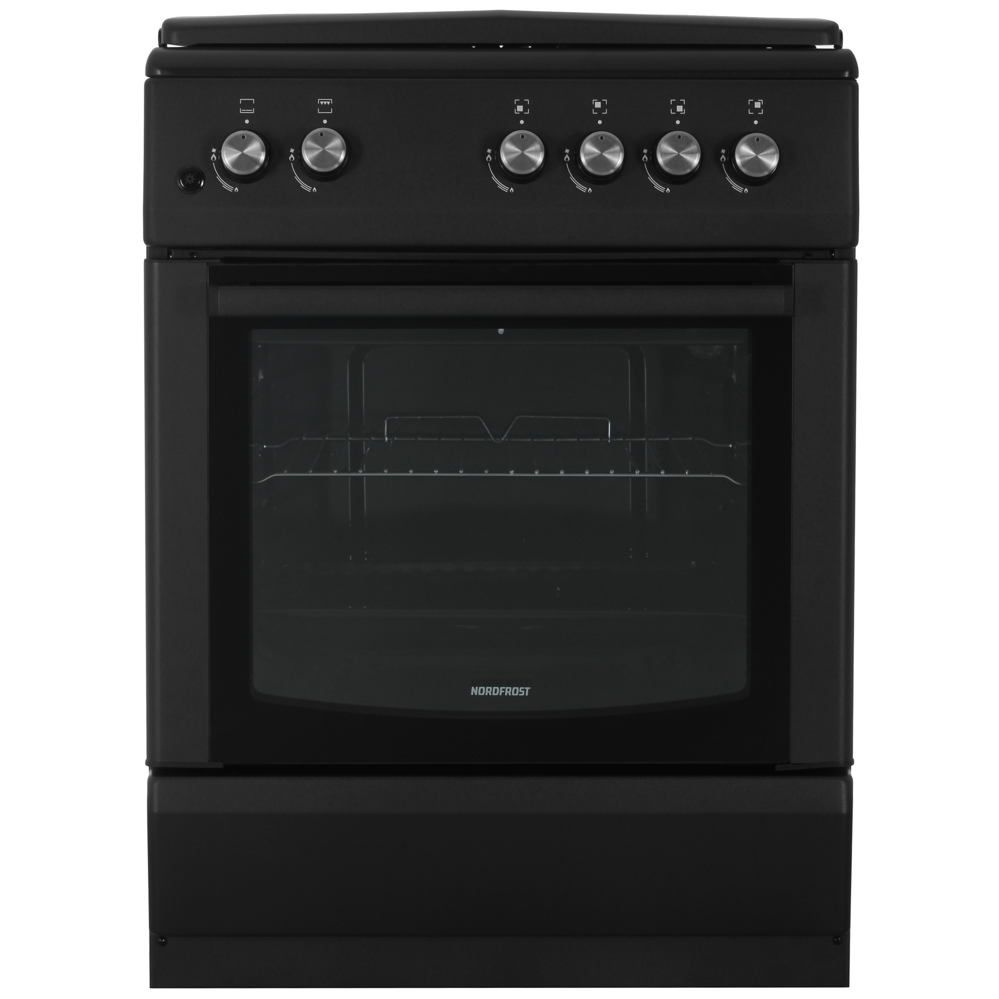 9016711 Газовая плита NORDFROST GG 6061 B черный STDN-0001677