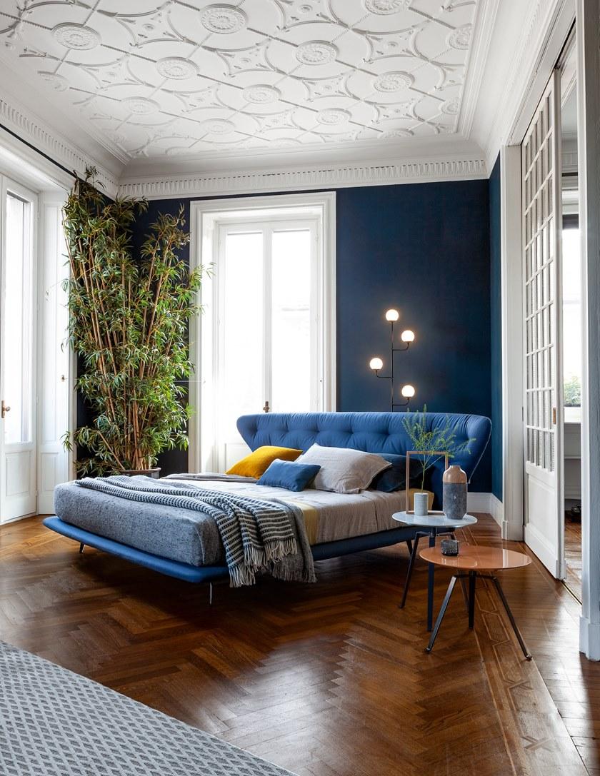 Bonaldo Двуспальная кровать с мягким изголовьем Lovy sun-id-1446678 - Вид №6