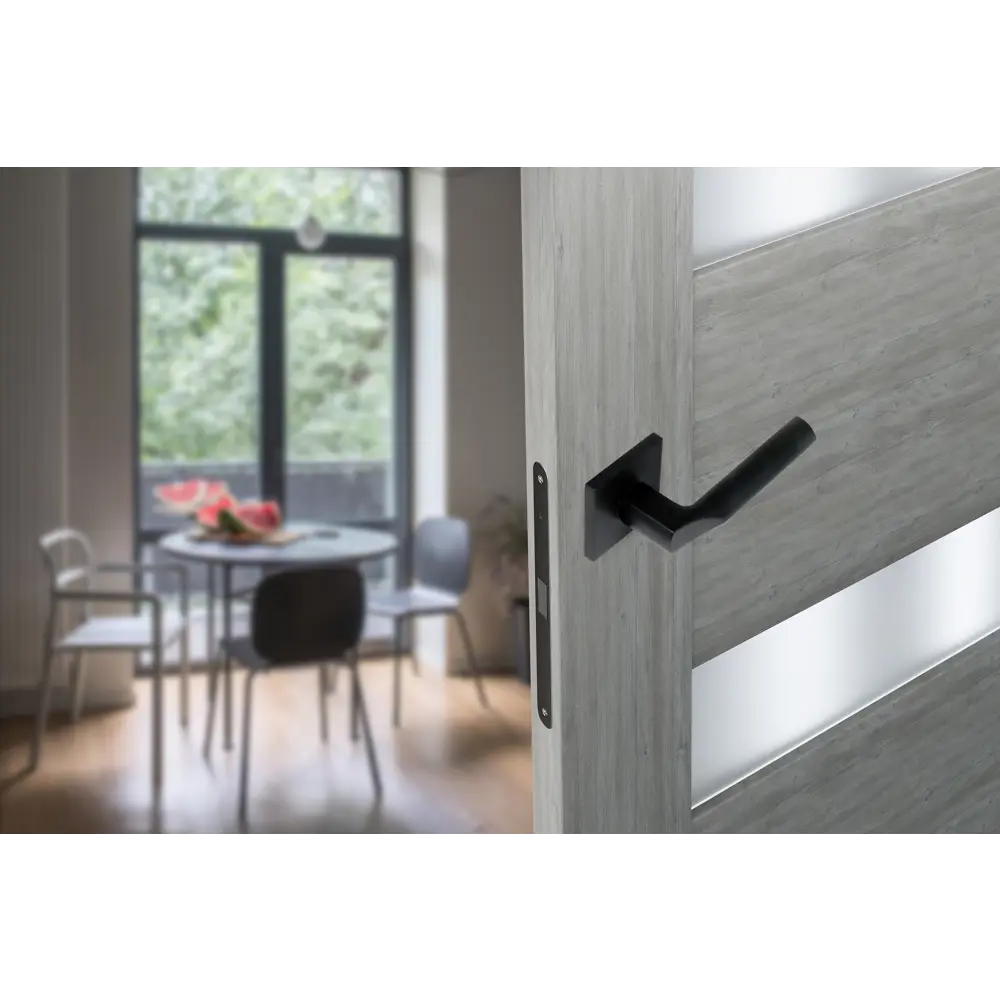 Дверные ручки Edson EDS-134B-Q2 черные для межкомнатных дверей 85170393 STLM-0059390 - Вид №7