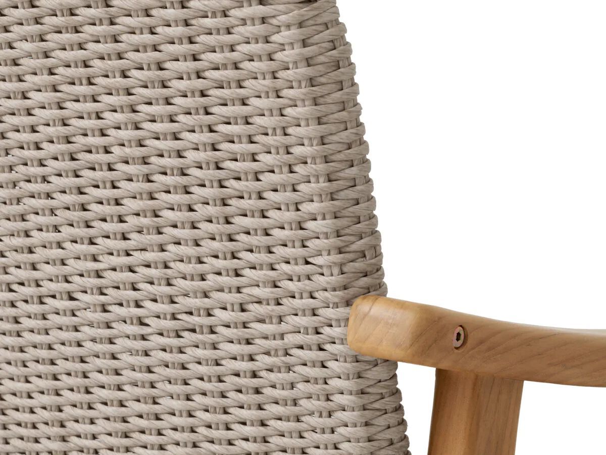 Стул для сада из тикового дерева с подлокотниками Eichholtz Гонолулу ARCH-00009274 - Вид №3