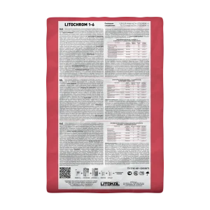 Затирка цементная Litokol 1-6 C.30 цвет жемчужно-серый 25 кг 82253042 STLM-2062237