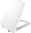 Сиденье для унитаза Sorti Duroplast, белое с металлическими петлями / KC2102.02.0000E Sorti