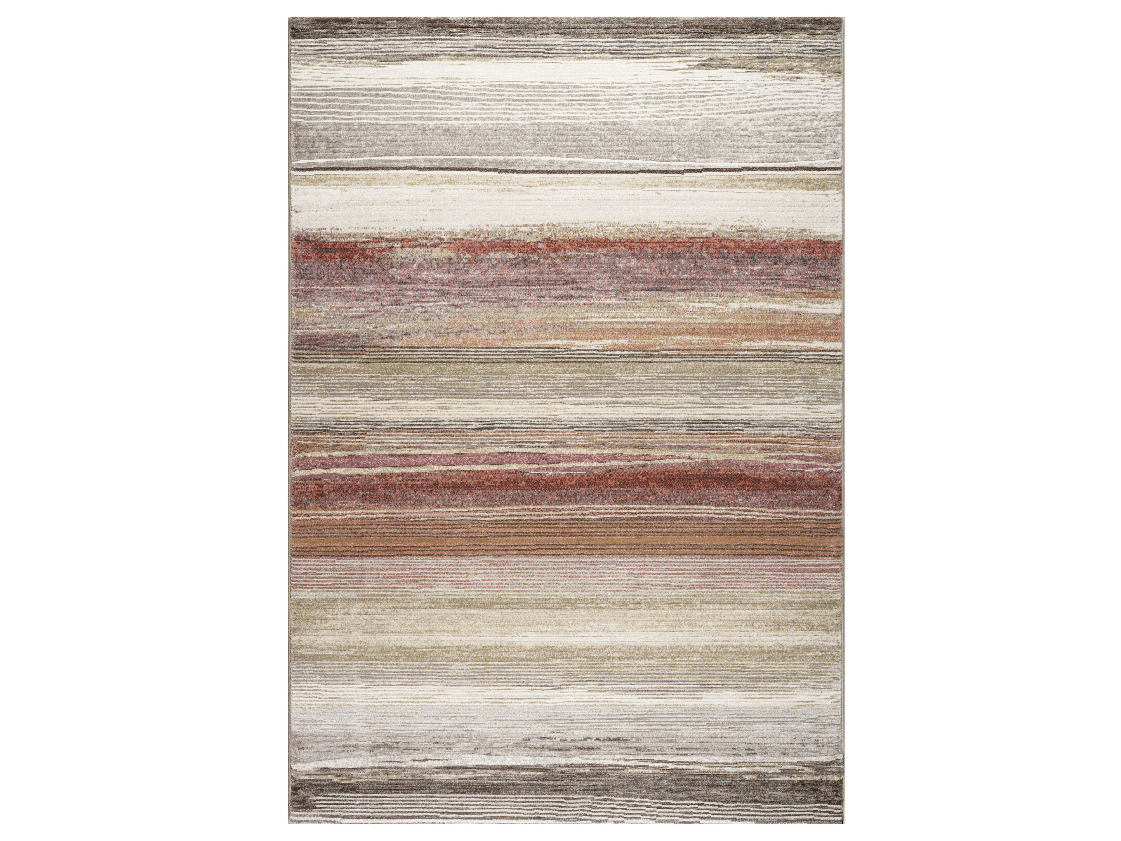 Полосатый прямоугольный ковер Ademi Essential ARCH-00103488