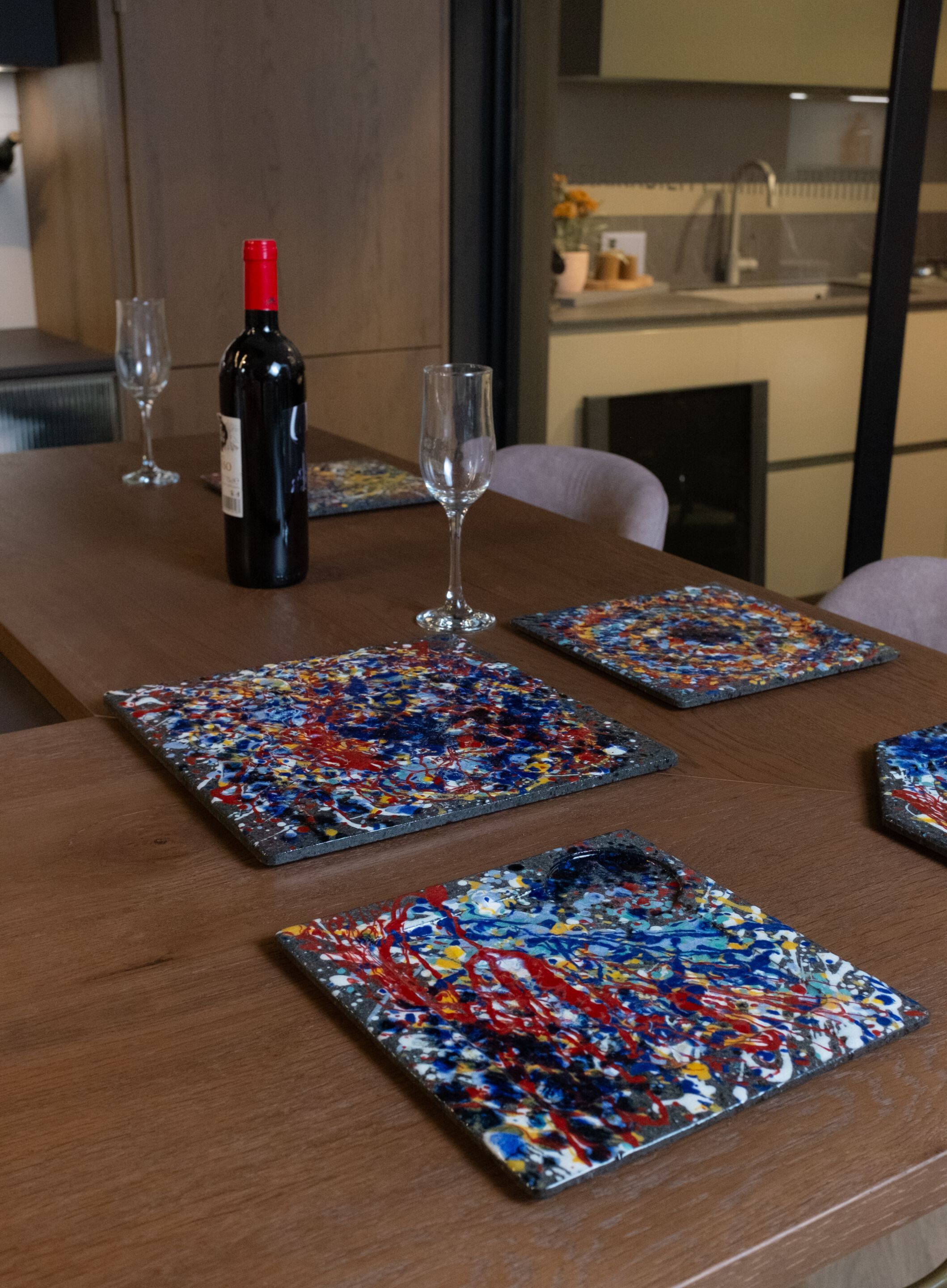 Блюдо из лавового камня Etnea Cuorelavico момент ARCH-00063763 - Вид №12