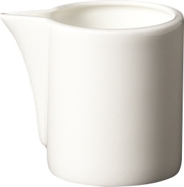 10547886 Dibbern Молочник конический Dibbern "Белый декор" 150мл Фарфор костяной