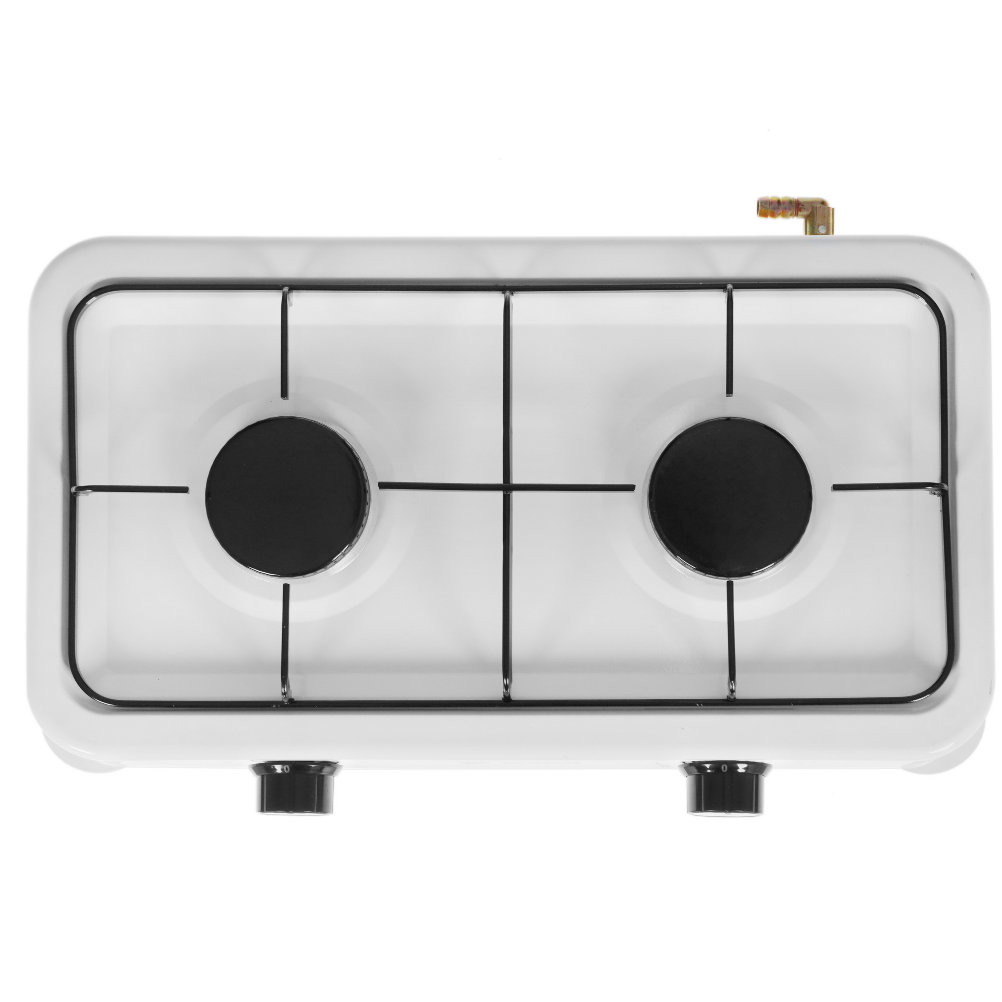 5349437 Газовая плитка DELTA D-2206 белый STDN-0044512