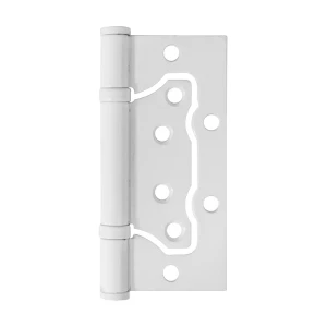 Петля бабочка без врезки Fuaro 100x75x2.5 мм сталь цвет белый