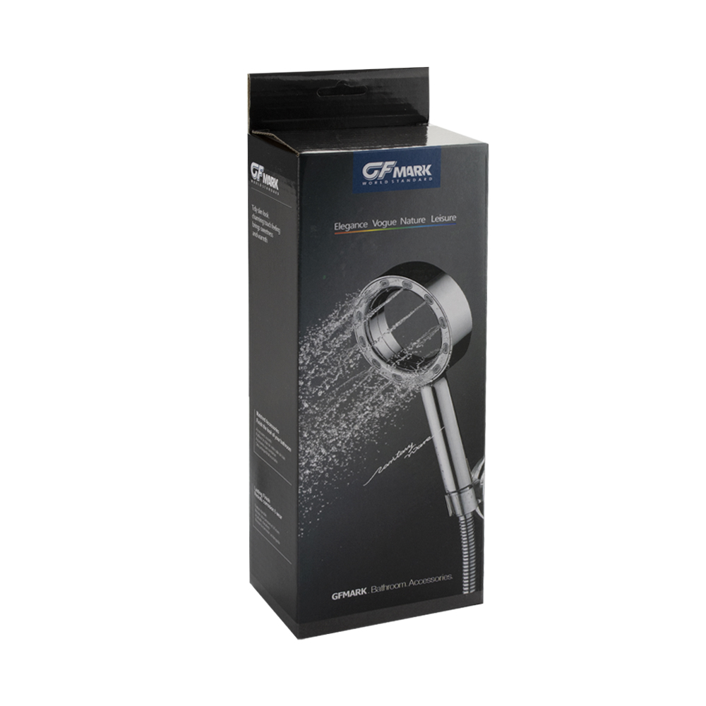 GFmark - Лейка круглая 3Д, душевая, массажная, 2 режима, код: 6048  - Вид №1