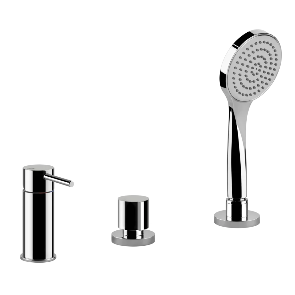 Смеситель для ванны 18643 031 Gessi Via tortona ХРОМ 18643031