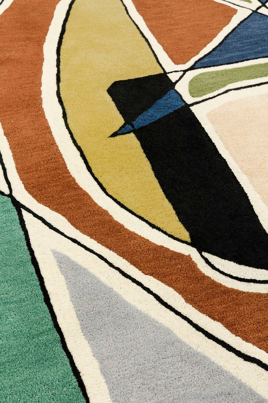 Прямоугольный ковер ручной работы Toulemonde Bochart CAPRICE ARCH-00062808 - Вид №3