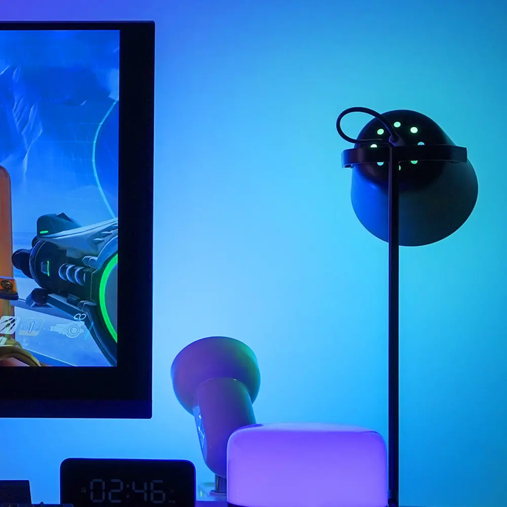 Лампа умная светодиодная Yeelight YLDP13YL E27 220 В 8.5 Вт груша матовая 800 лм, изменяемый цвет света RGB, для диммера STLM-2198268 - Вид №8