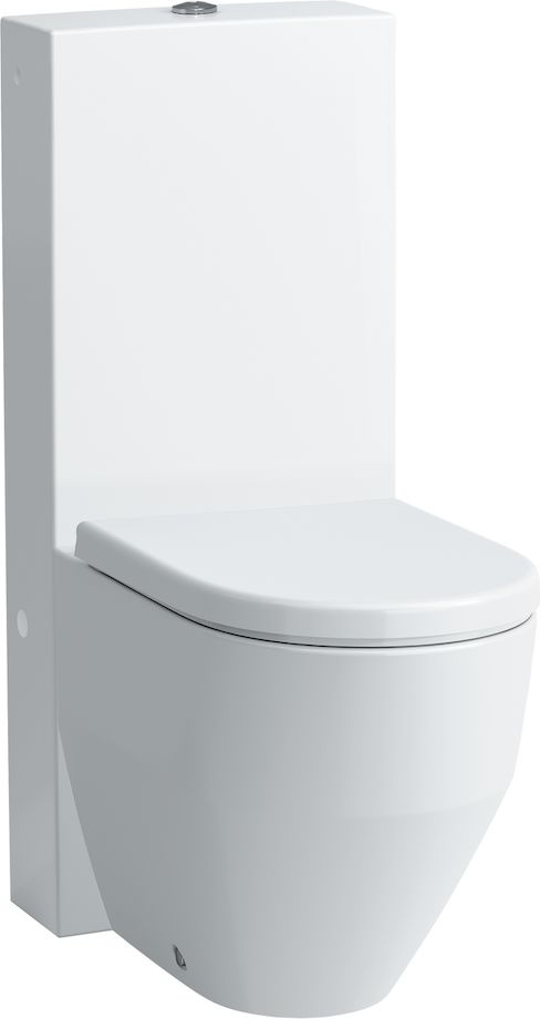 H8286640008841 Напольный бачок, Dual Flush, подвод воды справа в нижней части бачка LAUFEN PRO - Вид №1