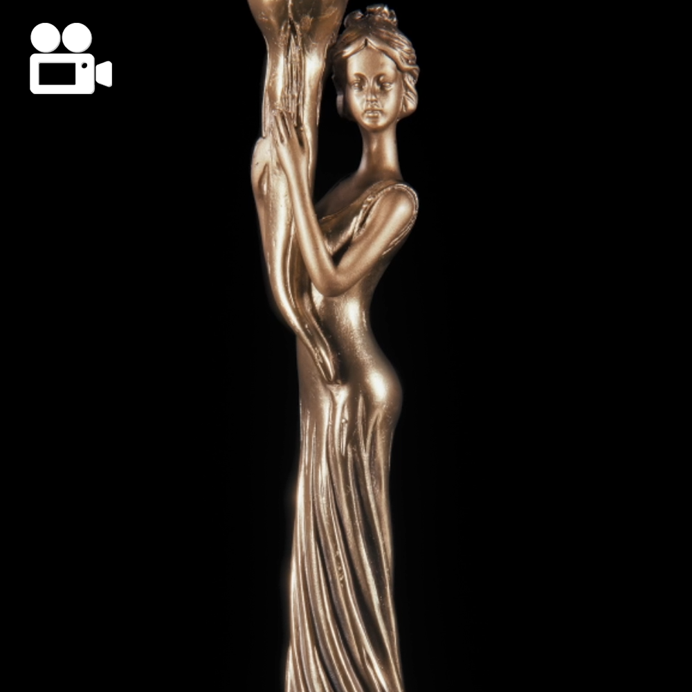 22507 Подсвечник Веста Бронза BOGACHO 4627138201688