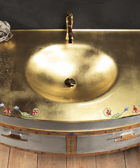 8084 Tifernoit Состав для ванной серебро - сусальное золото Bagno  - Вид №3