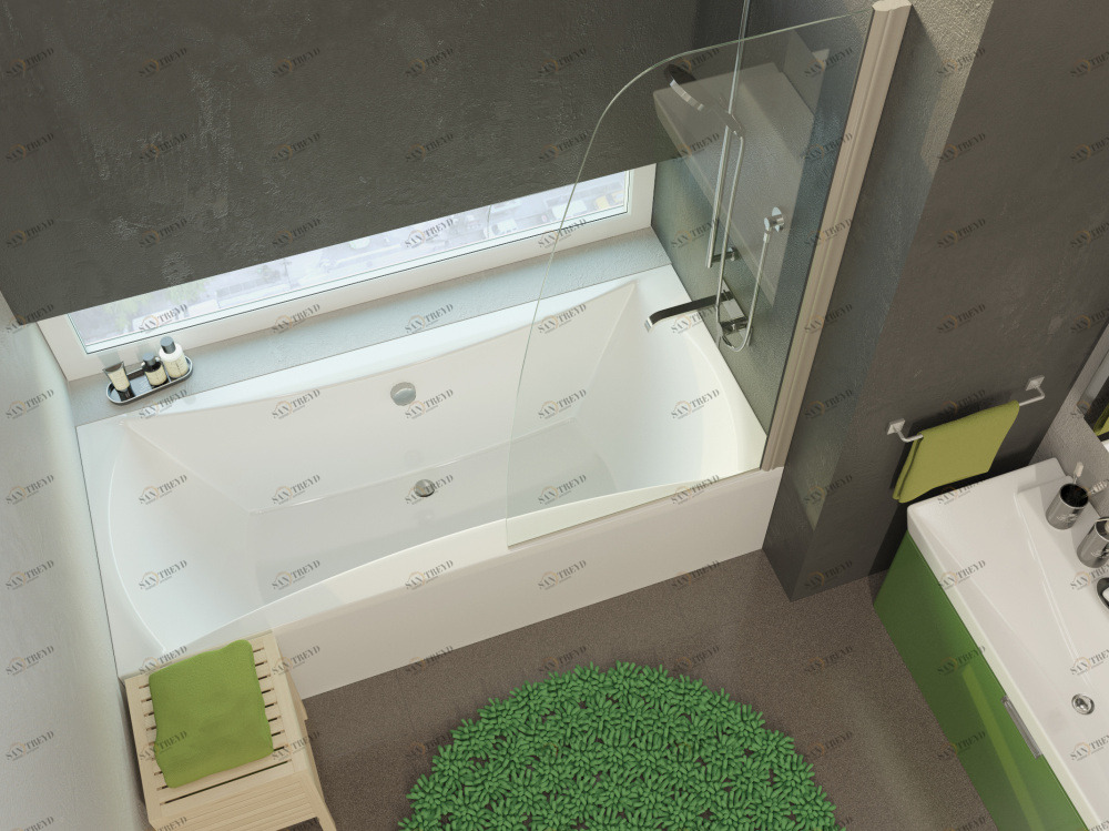 Акриловая ванна ALPEN Luna 140 AVP0005