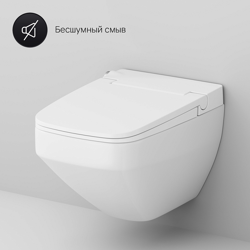 C50A1700SC Inspire V2.0 подвесной унитаз FlashClean с сиденьем микролифт AM.PM Inspire 2.0  - Вид №8