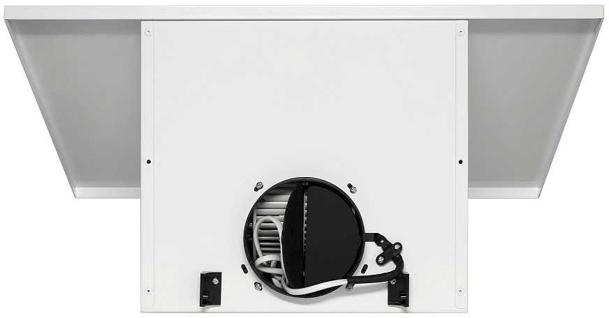 TOWER C 50 WHITE Вытяжка tower c 50 белый/белое стекло/ • тип: настенная• цвет: белый• управление: кнопочное• ширина, мм: 500• полная потребляемая мощность, вт: 160• количество скоростей: 3• максимальная производительность, м3/ч: 650• диаметр воздуховода Santreyd  - Вид №7