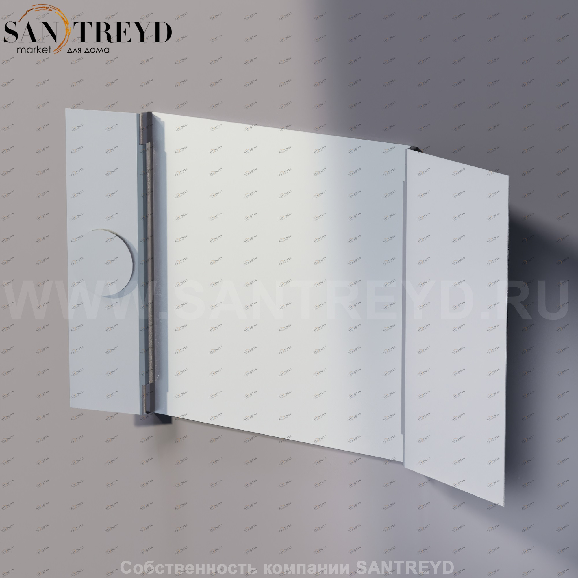 Agape NARCISO Прямоугольное модульное зеркало: длина 140 см, высота 80 см ANAR080204T