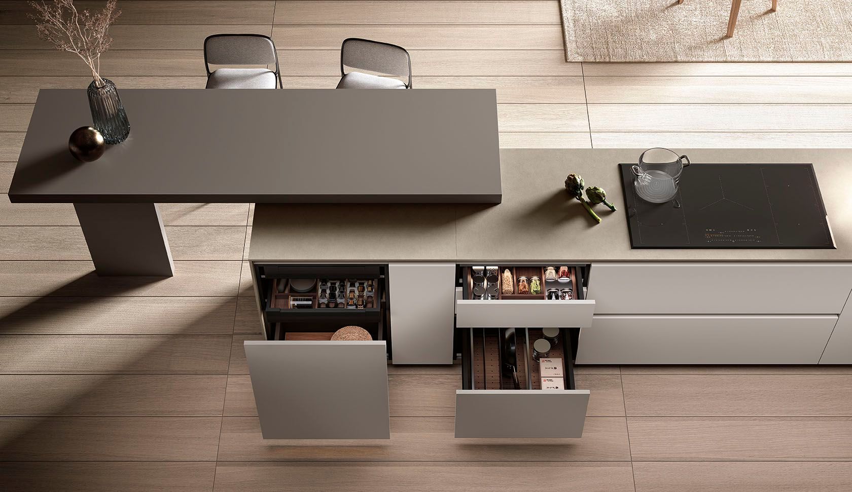 Встроенная кухня Febal Casa Origina ARCH-00127863 - Вид №15