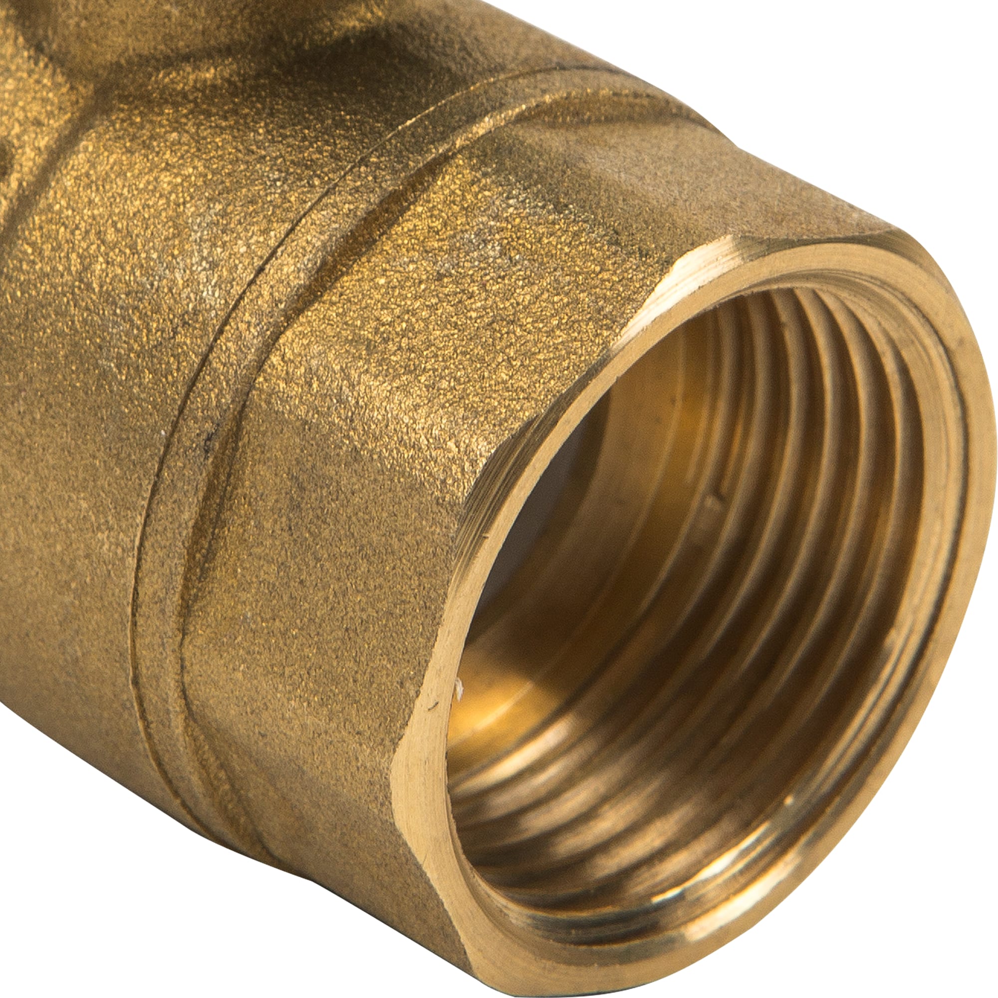 17744532 Кран шаровый со сгоном 3/4", наружная-внутренняя резьба Santreyd  - Вид №2