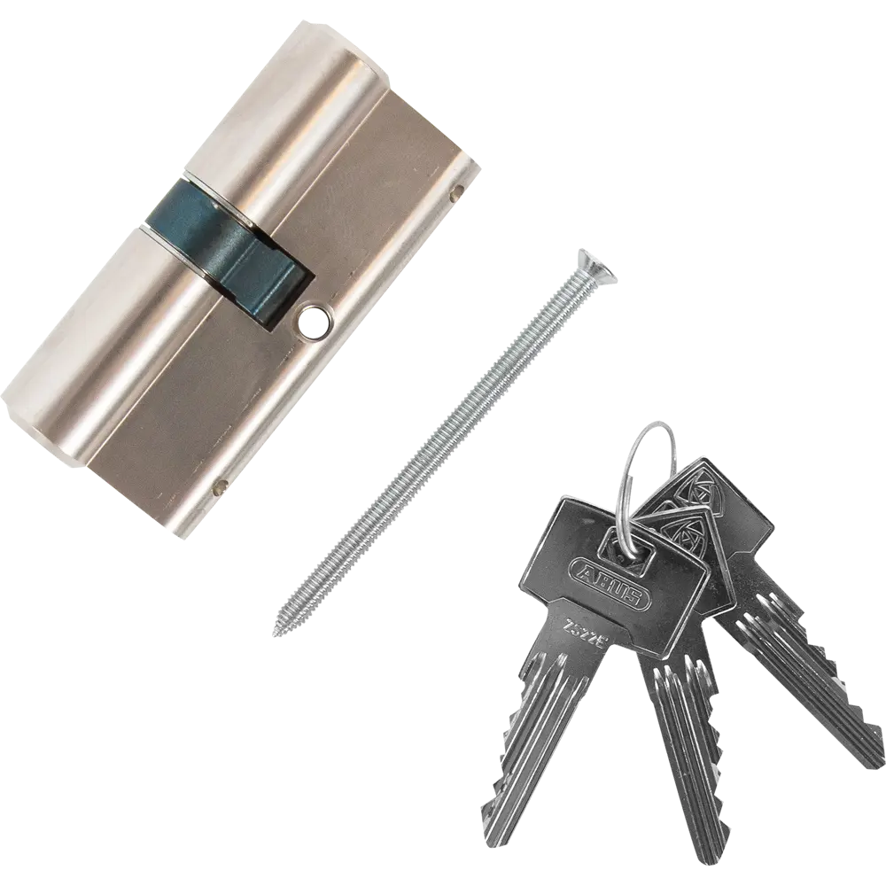 Цилиндр Abus Standard, 31х35 мм, ключ/ключ, цвет никель 82276489 STLM-2061560 Standard S5+ - Вид №1