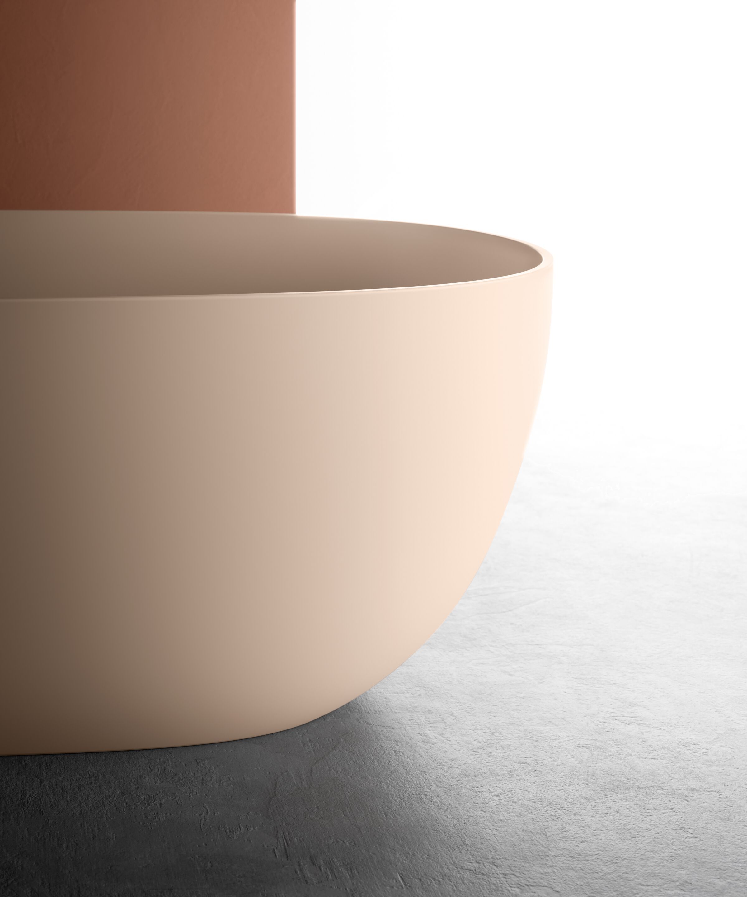 Овальная ванна в центре комнаты в Geablu ARBLU CATINO ARCH-00140381 - Вид №1