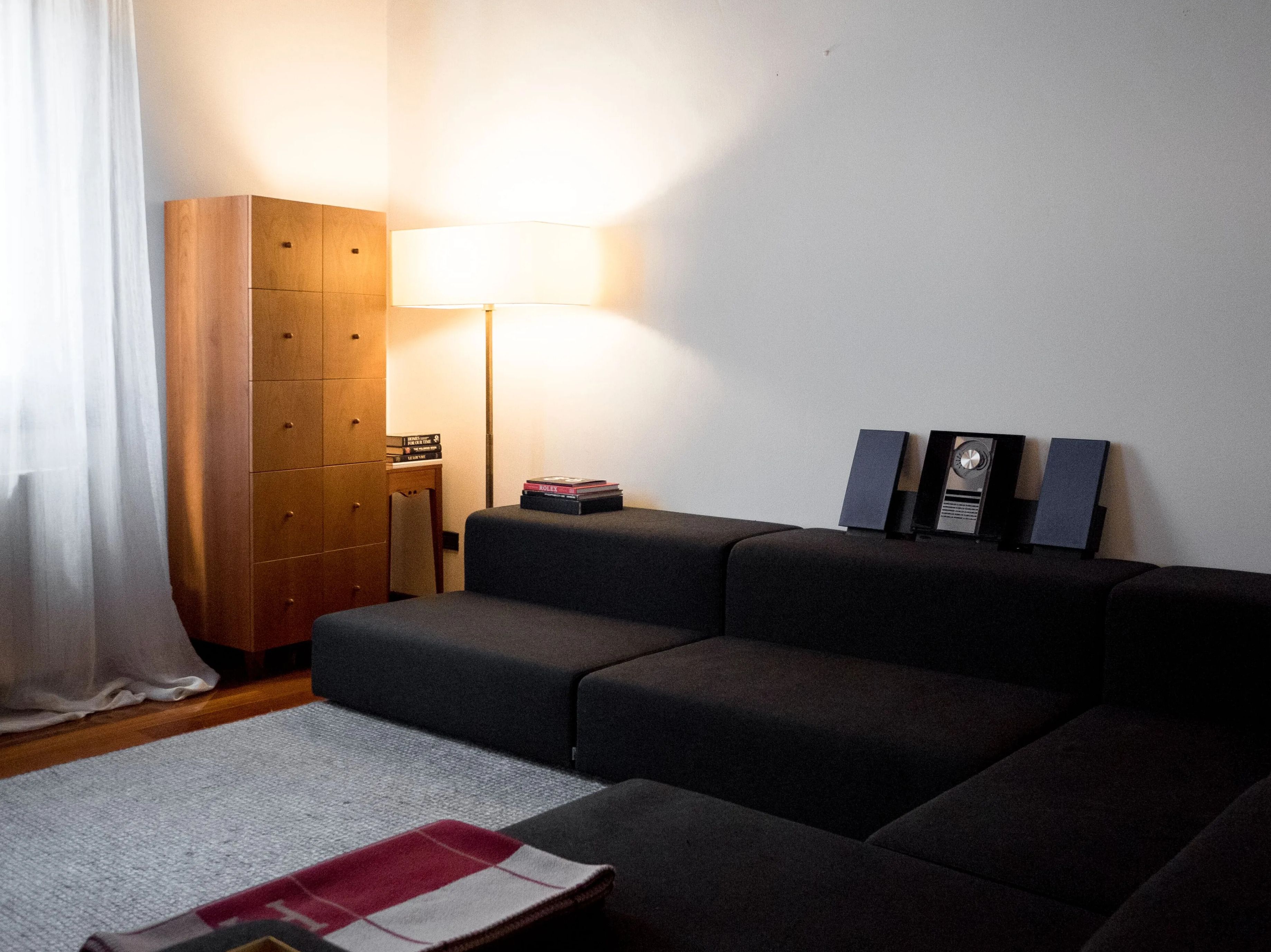 Светодиодная напольная лампа из латуни и ткани 247LAB RB ARCH-00051285 - Вид №2